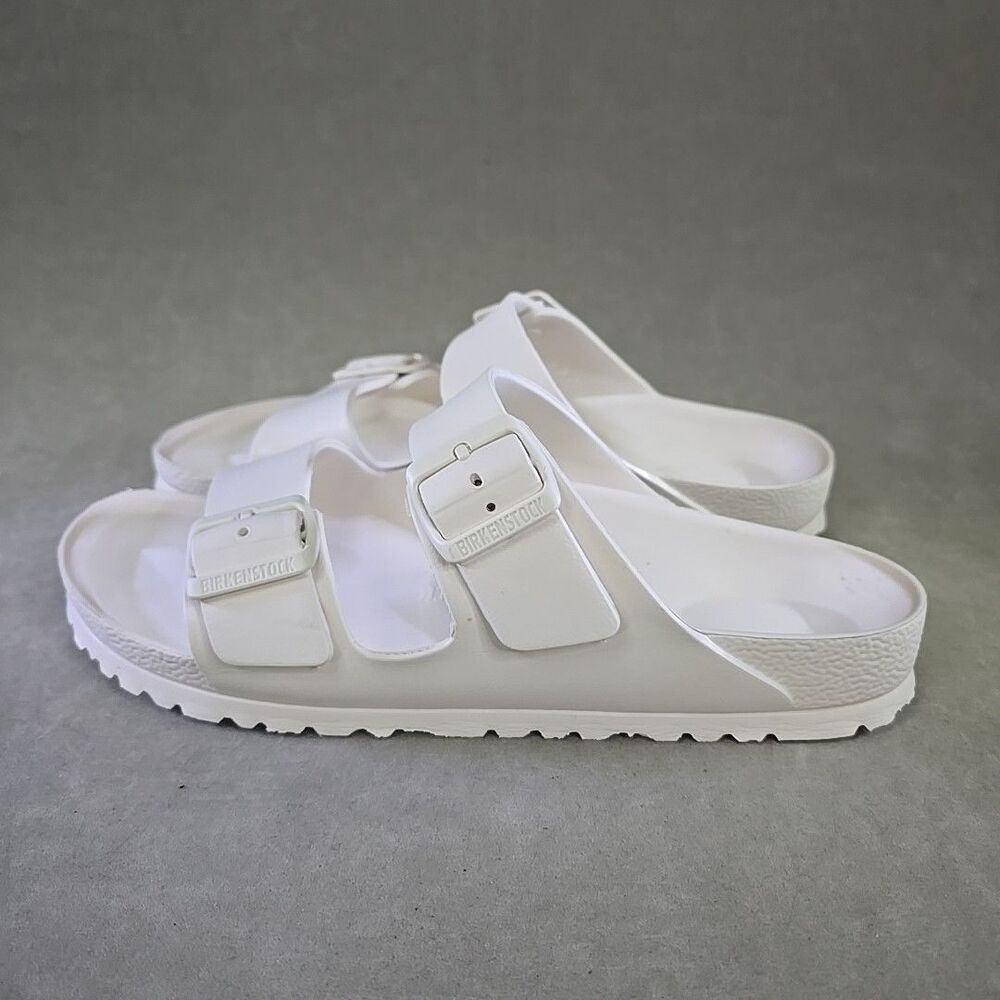 Birkenstock Arizona Essentials EVA Sandals Eggshell EU 41 Womens 10 Mens 8 - Picture 7 of 10